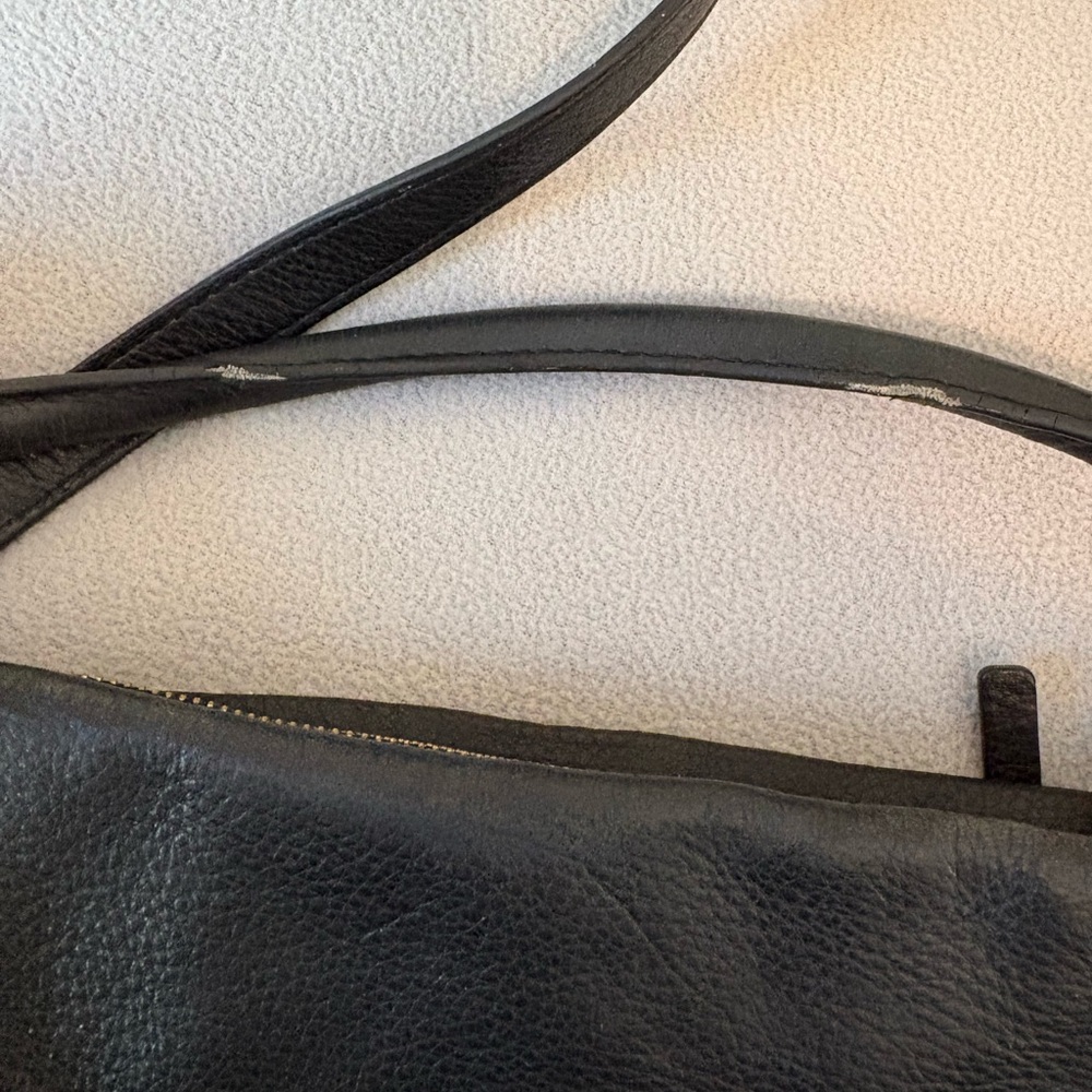Kate Spade Black Leather Crossbody Satchel - Picture 10 of 16